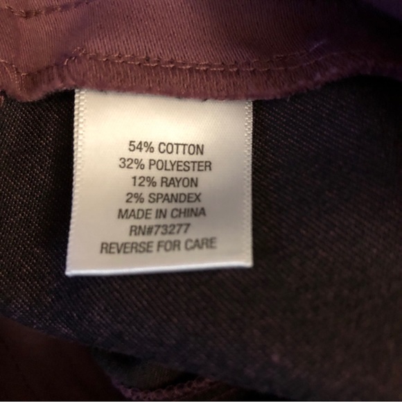 CROFT & BARROW Womens The Effortless Stretch Pull On Pant Size 30W Short New - Picture 6 of 11